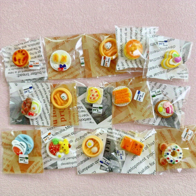2 Mini Simulated Cakes Desserts Food Games DIY Matched