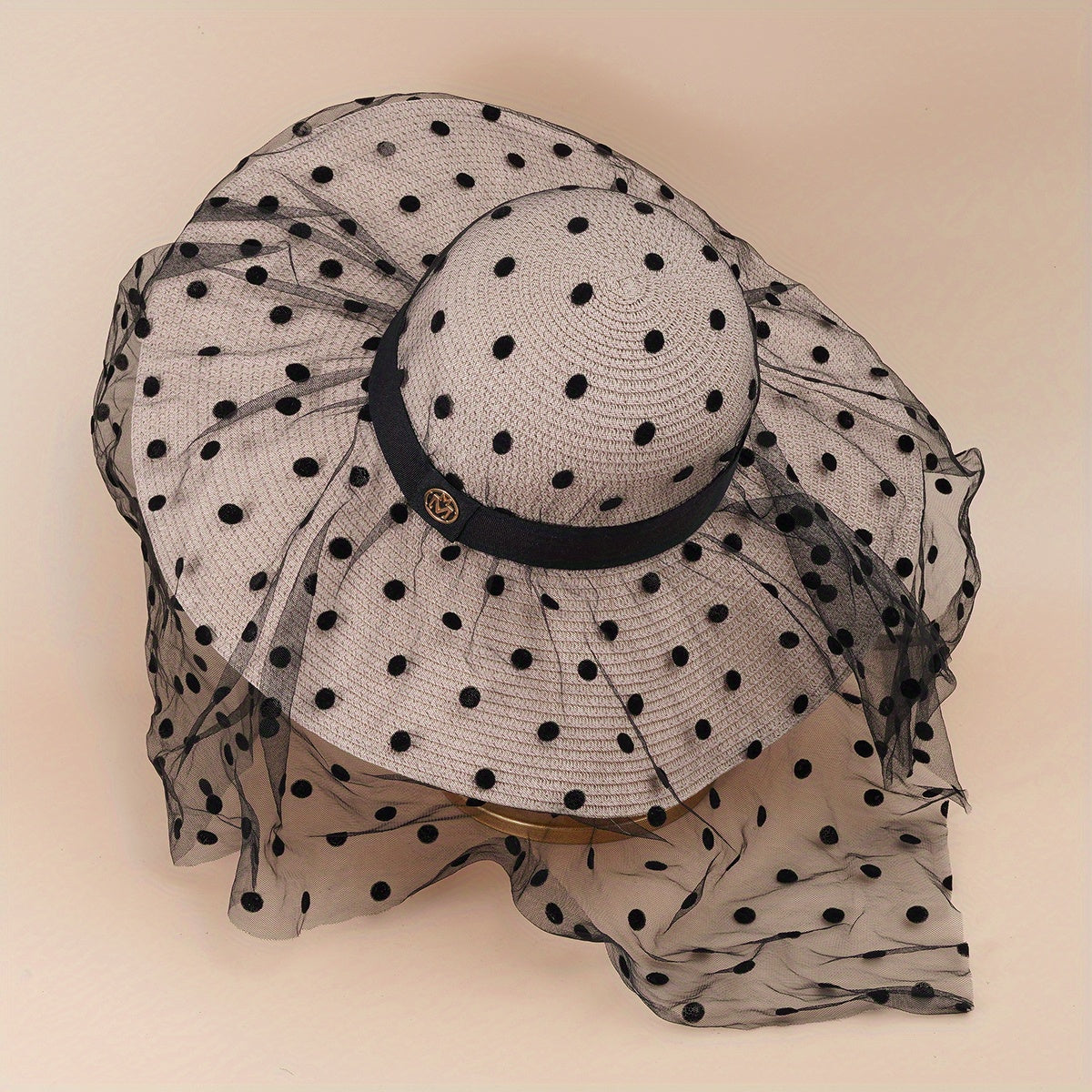 Summer Sunscreen Vacation Hat Retro Seaside Beach Straw Hat