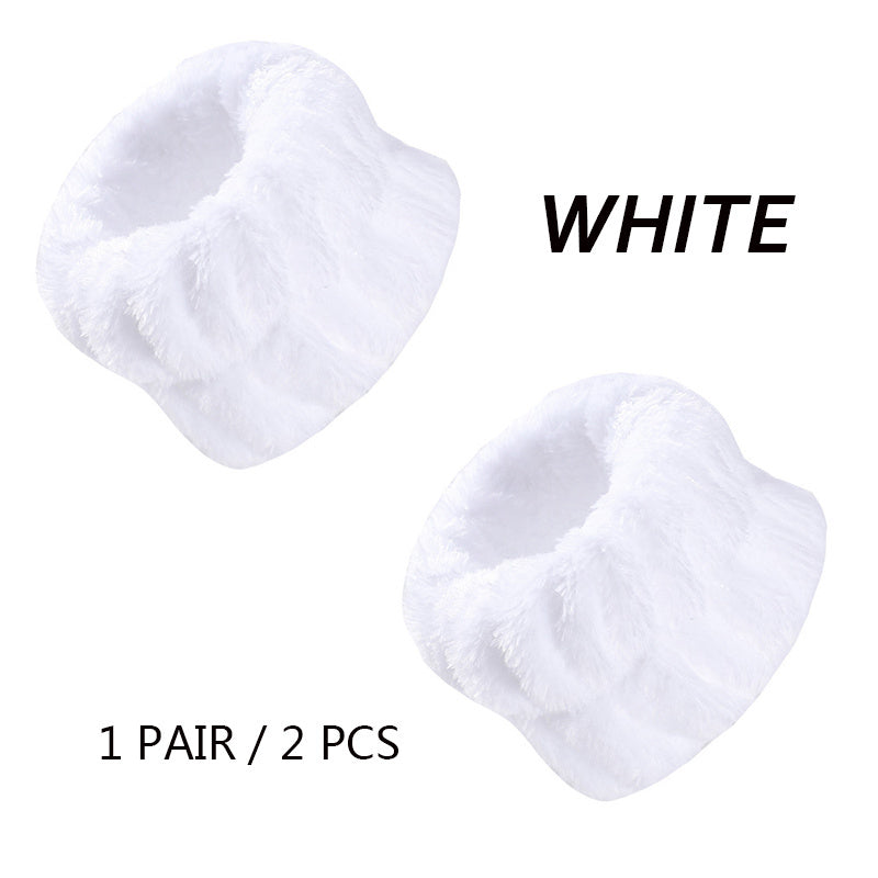 Solid Plush Wrist Band 2pcs for Girls