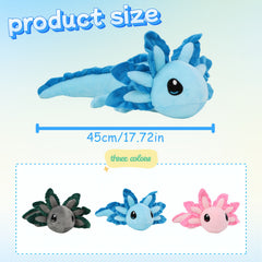45Cm 17 72In Cute Axolotl Plush Toy Soft Stuffed Animal Gift for Friends