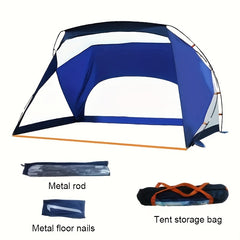 Portable Beach Sunshade Tent Easy Folding Sun Shelter for Fishing Camping