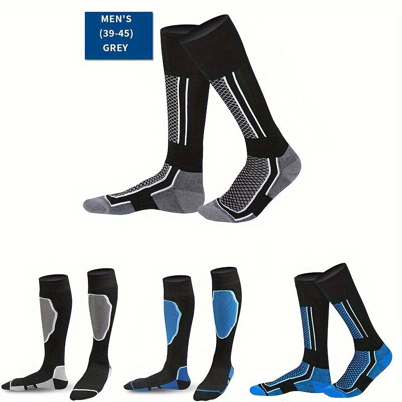 Winter Thickened Ski Socks Elastic Socks Can Stretch More Than 5 91in