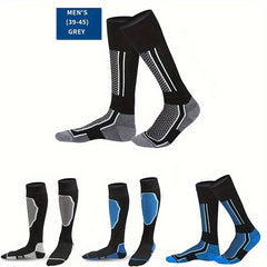 Winter Thickened Ski Socks Elastic Socks Can Stretch More Than 5 91in