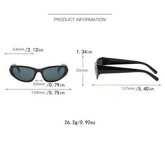 Y2K Wrap Around Sunglasses For Women Men
