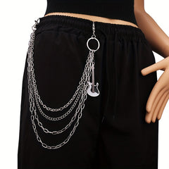 Chain Belt Body Chain Guitar Pendant Pants Chain