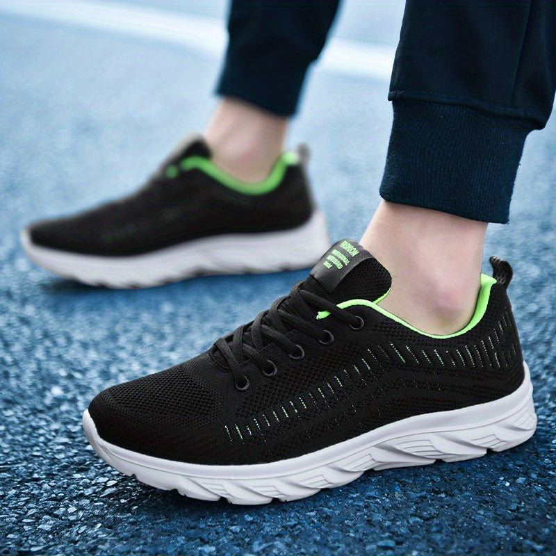 Men's Lightweight Knitted Casual Shoes for Travel Hiking