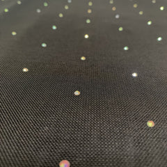 Poly Mesh Stone Lace Fabric Clothing Wedding Party Decoration