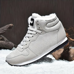 Women's High Top Thermal Running Shoes Plush Inner Winter Sneakers