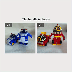 Transform Robot Car Toys Deformation Plastic Model Car Fun Diecasts Toy