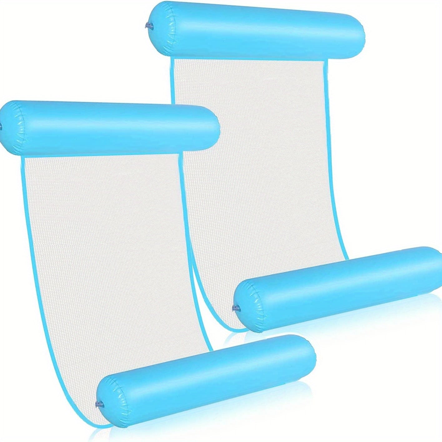 2 Pack Inflatable Pool Floats for Adults Hammock Lounge Chair Drifter
