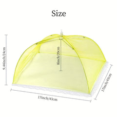 6 Pack Reusable Mesh Food Covers for Outdoor Parties BBQs Camping