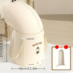Portable Folding Foot Soaking Bucket with Lid and Storage Bag