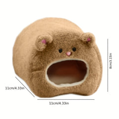 Small Hamster Sleeping Bed Winter Animal Bag Rat Teeth Toy Pet Bed