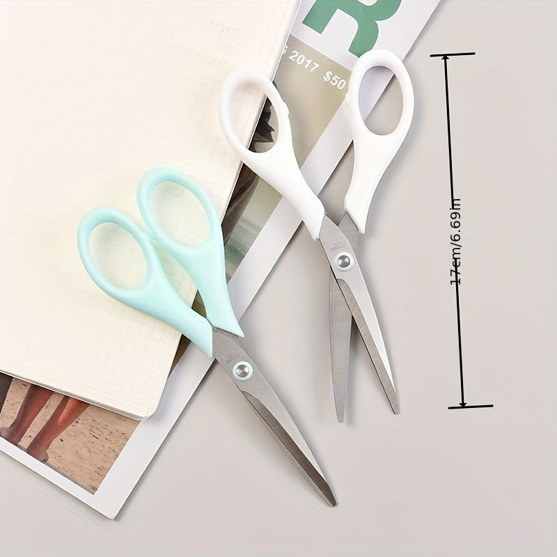 1pc Stainless Steel Scissor for School Office Home Art Crafts Tailoring