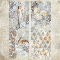 Fairyland A5 Pattern Paper for DIY Album Scrapbook - Single Sided Material