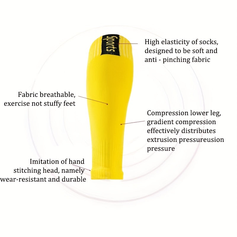 Protective Leg Sleeves for Soccer Football Running - Comfortable Sports Gear