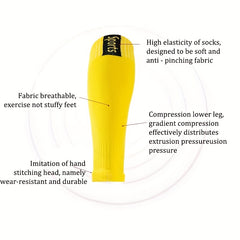 Protective Leg Sleeves for Soccer Football Running - Comfortable Sports Gear