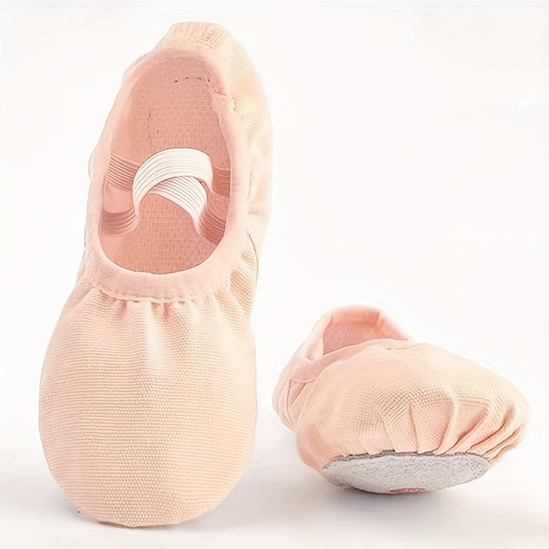 Women's Cross Straps Ballet Dance Shoes Split Sole Lace Ballet Shoes