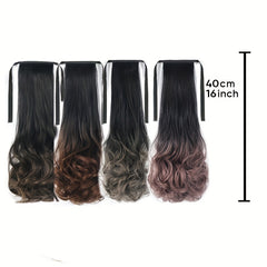 Long Curly Claw Ponytail Synthetic Hair Extensions