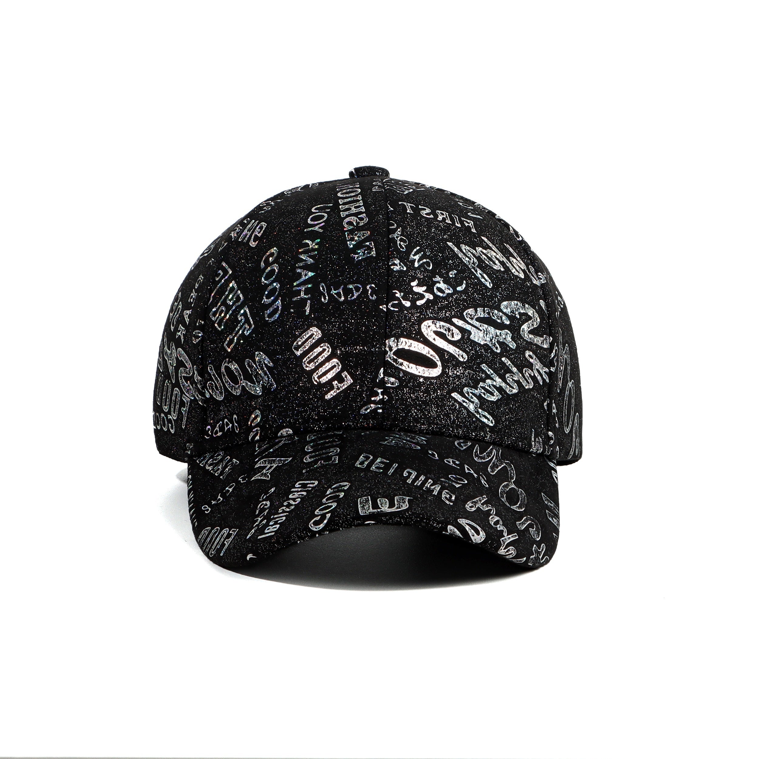Letter Graffiti Print Baseball Cap Lightweight Adjustable Hip Hop Dad Hat