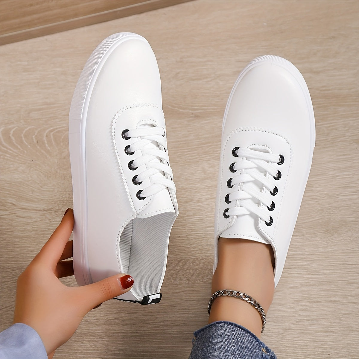 Women's Round Toe Casual Walking Shoes