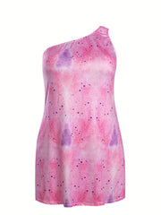 Starry Sky Print Lounge Dress