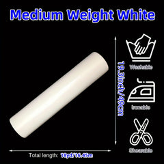 Iron On Fusible Interfacing Medium Weight Non Woven for Sewing Crafts