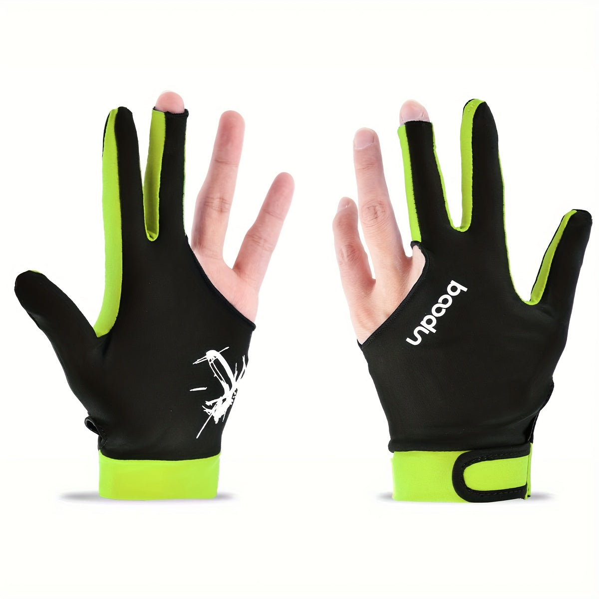 3-Finger Billiard Glove for Men and Women