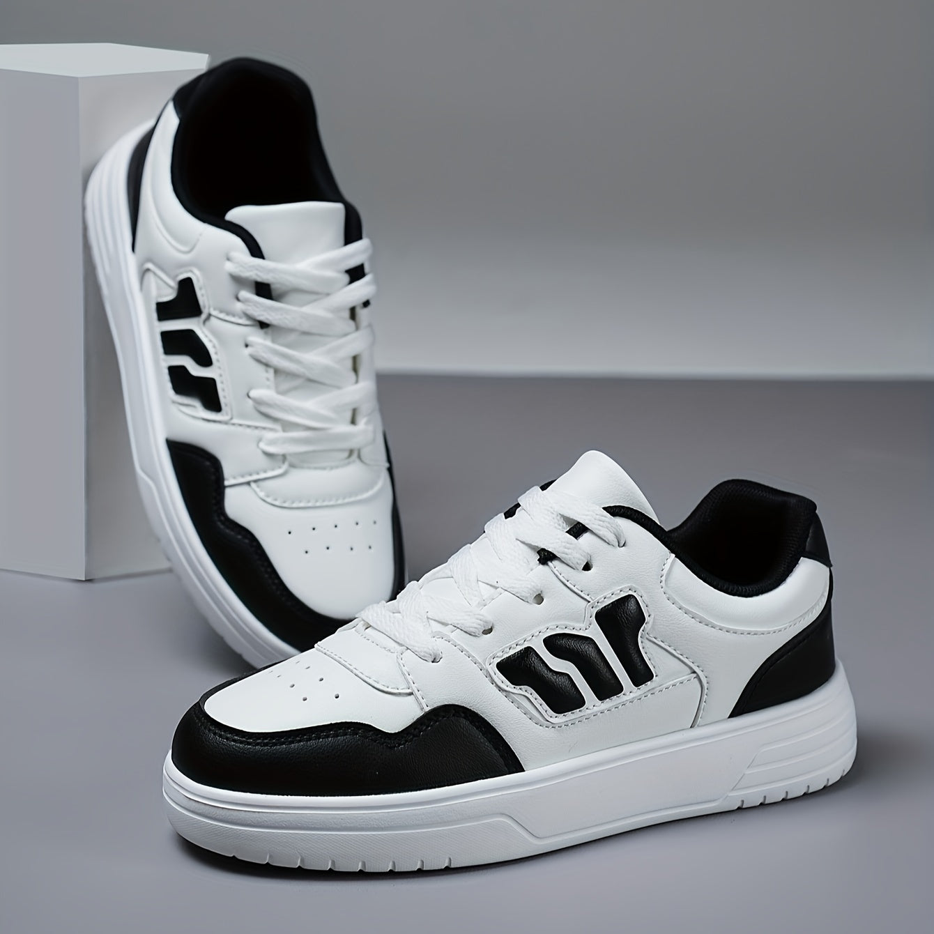 Women's Lace Up Platform Skate Shoes Sports Sneakers