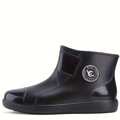 Women's Waterproof Medium Tube Rain Boots Comfortable Non-slip Outdoor Boots