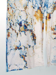 Boho Tie Dye Wide Leg Jumpsuit