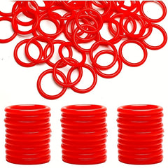 25 Plastic Carnival Toss Rings Game Set