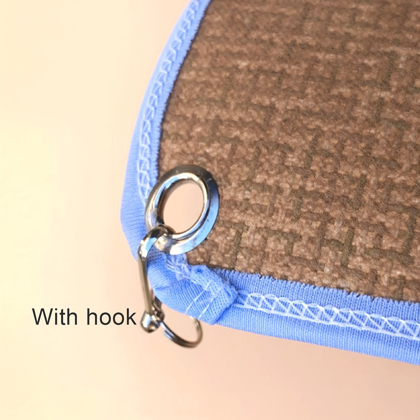 Rattan Hammock Bed for Small Animals with Sturdy Hook