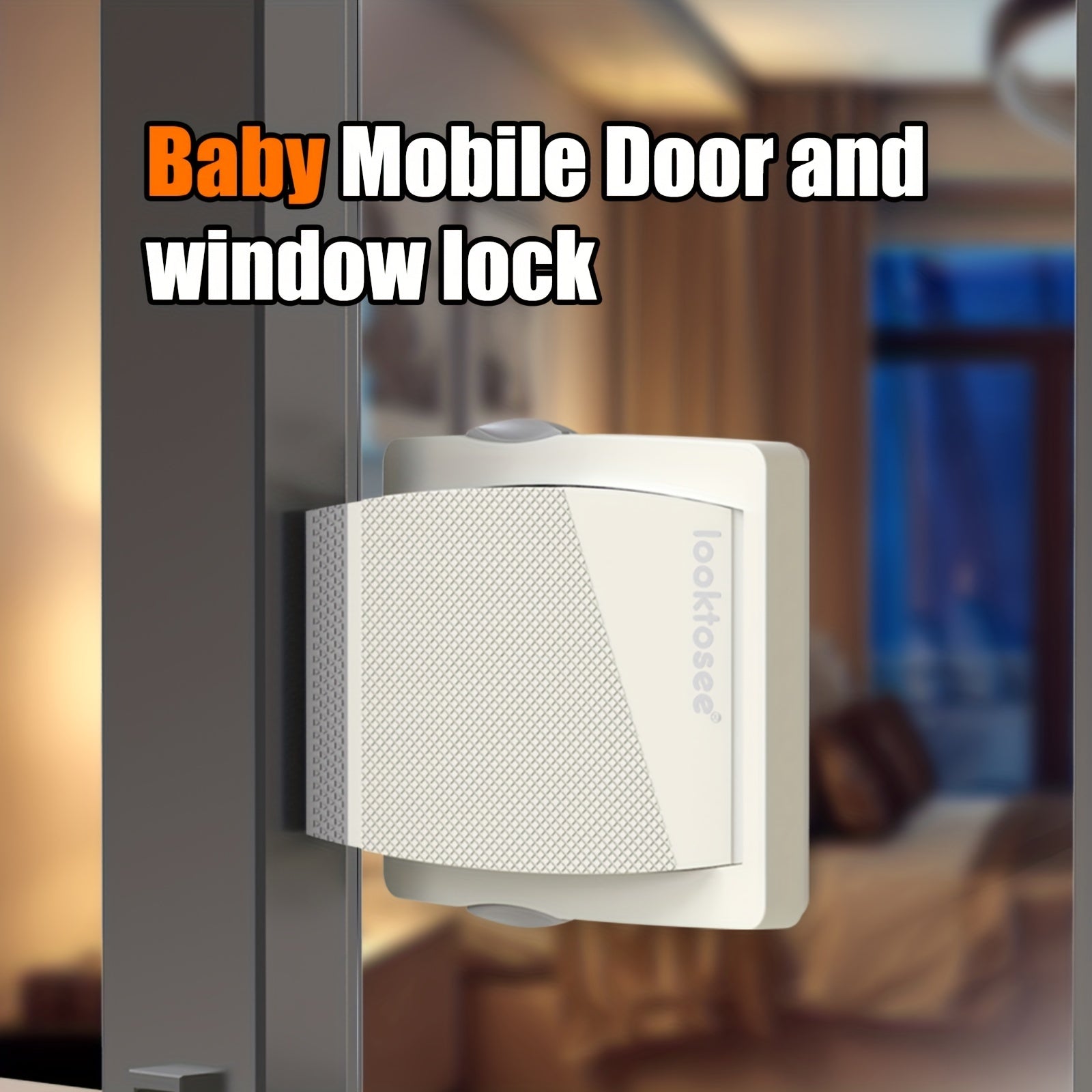 Baby Safety Lock Moving Door Lock Baby Fall Prevention