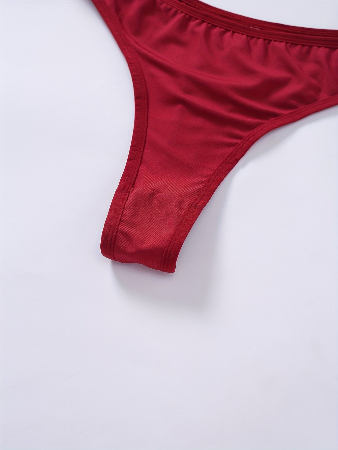 3-Pack Plus Size Seamless Low Waisted Comfort Underwear Set