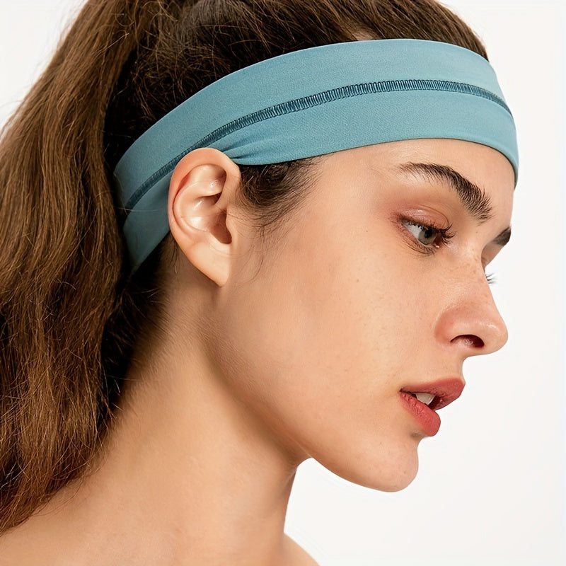 Hygroscopic Yoga Headband Elastic Sports Headband for Fitness