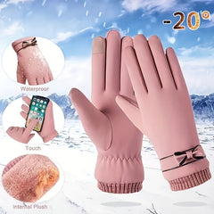 Winter Waterproof Touchscreen Full finger Gloves For Outdoor Cycling Skiing