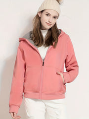 Casual Fleece Lined Jacket for Women