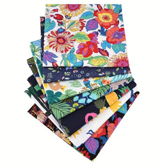 7pcs Quilting Fabric Cotton Craft DIY Doll Clothes Fabric Precut For Patchwork