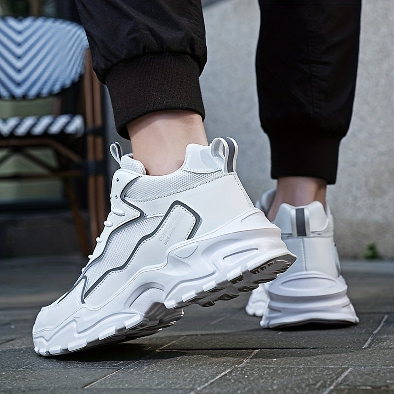 Men's Mesh Chunky Sneaker Wear resistant Comfy Casual Shoes
