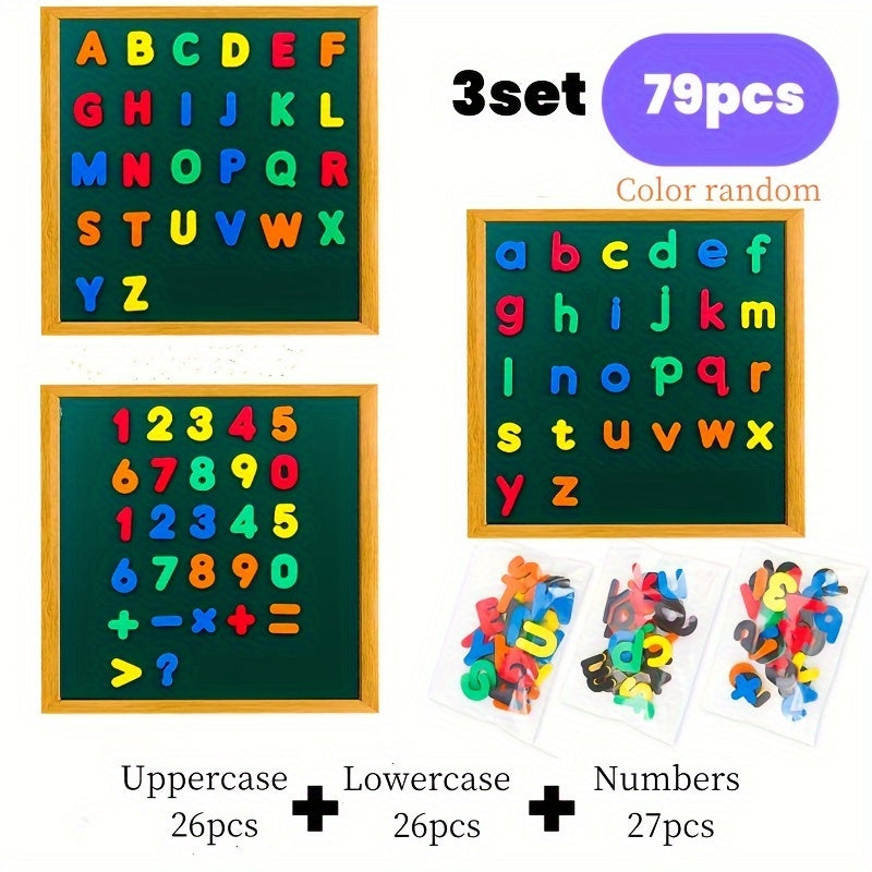 Educational Magnetic Alphabet Sticker Set for Kids
