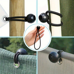 20pcs Tarp Clips & Bungee Cords for Outdoor Camping - Durable & Easy to Use