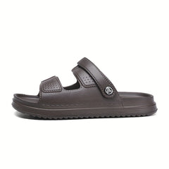Men's Non Slip Platform Slides - Comfortable Cloud Slides