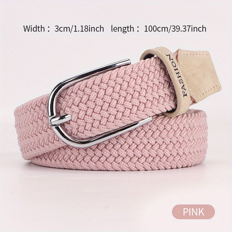 Men's Canvas Buckle Belt for Jeans Pants Clothing