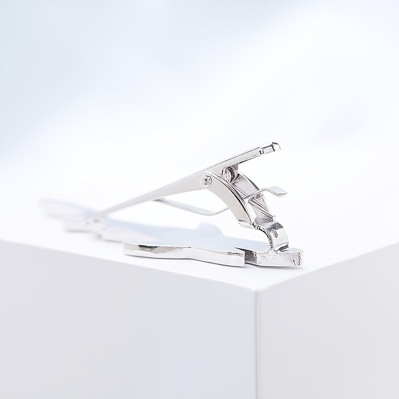 Silver Shark Tie Clip Men's Tie Clip Christmas Gift