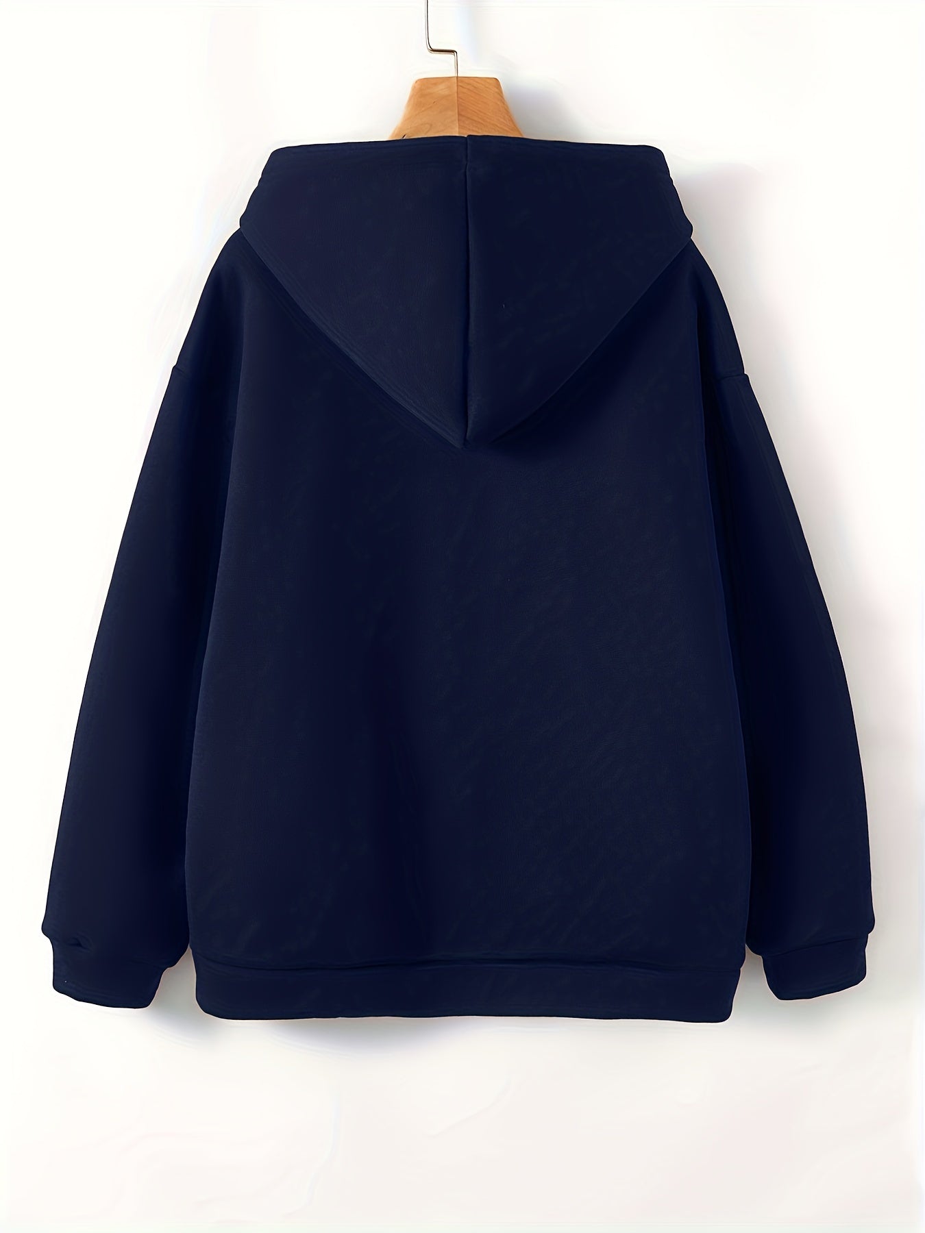 Casual Fleece Hooded Sweatshirt Women's Zip Up Hoodie