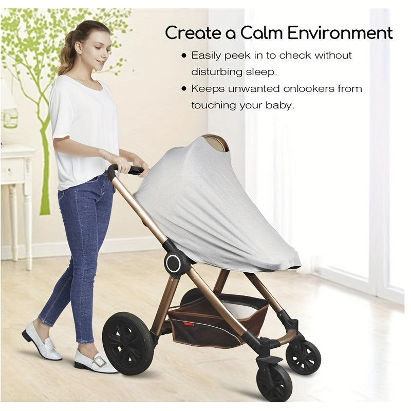 Breathable Nursing Cover with Rigid Hoop, Mother Nursing Apron