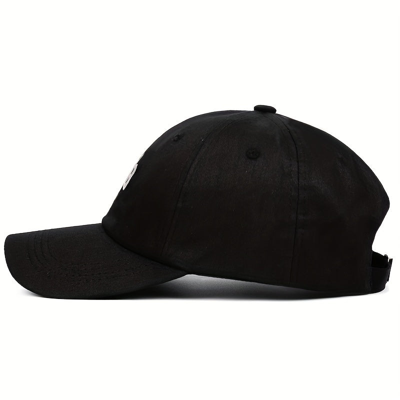 R R Bow Embroidered Baseball Cap Hip Hop Casual Dad Hats Unisex Cotton Sun Hat