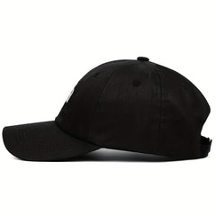 R R Bow Embroidered Baseball Cap Hip Hop Casual Dad Hats Unisex Cotton Sun Hat