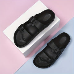 Women's Flat Slide Sandals Open Toe Sports Slippers